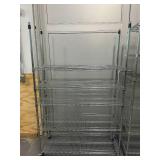 Lot of 2- Shelving Units on Wheels