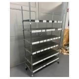 Shelving Unit on Wheels