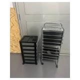 Lot of 2- Rolling Filing/Storage