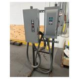 GE Safety Switch TG4324 Model 9 with Siemens Fusible General Duty Safety Switch GF323N