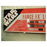 NEW OLD STOCK!!!!! STAR WARS FORCE FX LIGHTSABER CONSTRUCTION SET / MASTER REPLICAS 2002 - 2007 - FANTASTIC PIECE!!!!! - IN BOX! - SEE PICTURES!