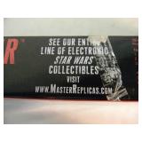 NEW OLD STOCK!!!!! STAR WARS FORCE FX LIGHTSABER CONSTRUCTION SET / MASTER REPLICAS 2002 - 2007 - FANTASTIC PIECE!!!!! - IN BOX! - SEE PICTURES!