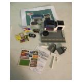 ORIGINAL! - VINTAGE 1992 Micro Machines Street Corners City Motors Showroom Playset Galoob - GREAT SET! - SEE PICTURES!