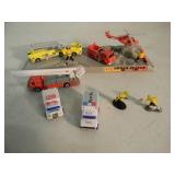 ORIGINAL! - VINTAGE 1997 Mattel URBAN RESCUE Machines Series 1 with MICRO MACHINES / FIRE FIGURES - GREAT SET! - NICE! - SEE PICTURES!