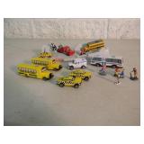 ORIGINAL! - VINTAGE 1997 Mattel CITY STREETS Series 1 with MICRO MACHINES / FIGURES - GREAT SET! - NICE! - SEE PICTURES!