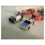 ORIGINAL! - VINTAGE MICRO MACHINES RESCUE / EMERGENCY COLLECTION - GREAT SET! - NICE! - SEE PICTURES!