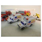 ORIGINAL! - VINTAGE MICRO MACHINES RESCUE / EMERGENCY COLLECTION - GREAT SET! - NICE! - SEE PICTURES!