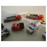 ORIGINAL! - VINTAGE MICRO MACHINES RESCUE / EMERGENCY COLLECTION - GREAT SET! - NICE! - SEE PICTURES!
