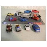 ORIGINAL! - VINTAGE 1997 Mattel VEHICLE TRANSPORT SERIES 1 & MICRO MACHINES COLLECTION - GREAT SET! - NICE! - SEE PICTURES!