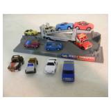 ORIGINAL! - VINTAGE 1997 Mattel VEHICLE TRANSPORT SERIES 1 & MICRO MACHINES COLLECTION - GREAT SET! - NICE! - SEE PICTURES!