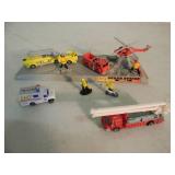 ORIGINAL! - VINTAGE 1997 Mattel URBAN RESCUE SERIES 1 & MICRO MACHINES with FIGURES - GREAT SET! - NICE! - SEE PICTURES!