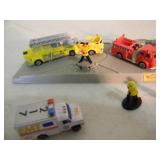 ORIGINAL! - VINTAGE 1997 Mattel URBAN RESCUE SERIES 1 & MICRO MACHINES with FIGURES - GREAT SET! - NICE! - SEE PICTURES!