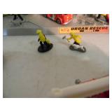 ORIGINAL! - VINTAGE 1997 Mattel URBAN RESCUE SERIES 1 & MICRO MACHINES with FIGURES - GREAT SET! - NICE! - SEE PICTURES!