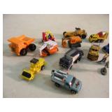 ORIGINAL! - VINTAGE CONSTRUCTION MICRO MACHINES with FIGURES - GREAT SET! - NICE! - SEE PICTURES!