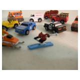 ORIGINAL! - VINTAGE RESCUE / EMERGENCY MICRO MACHINES with FIGURES - GREAT SET! - NICE! - SEE PICTURES!