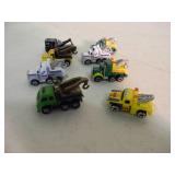 8 - ORIGINAL! - VINTAGE MICRO MACHINES TOW TRUCK COLLECTION - GREAT SET! - NICE! - SEE PICTURES!