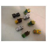 8 - ORIGINAL! - VINTAGE MICRO MACHINES TOW TRUCK COLLECTION - GREAT SET! - NICE! - SEE PICTURES!