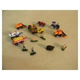 ORIGINAL! - VINTAGE MICRO MACHINES FARM COLLECTION W/FIGURES - AWESOME SET! - NICE! - SEE PICTURES!