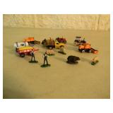 ORIGINAL! - VINTAGE MICRO MACHINES FARM COLLECTION W/FIGURES - AWESOME SET! - NICE! - SEE PICTURES!