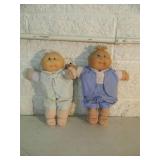 2 ORIGINAL VINTAGE CABBAGE PATCH KIDS - COOL OLD SCHOOL PIECES! - NICE! - SEE PICTURES!