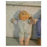 2 ORIGINAL VINTAGE CABBAGE PATCH KIDS - COOL OLD SCHOOL PIECES! - NICE! - SEE PICTURES!