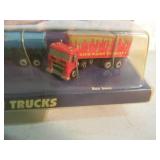 ORIGINAL! - VINTAGE 1996 GALOOB TOYS MICRO MACHINES #11 SEMI TRUCKS - GREAT SET! - NICE! - IN BOX, BOX ALTERED - SEE PICTURES!