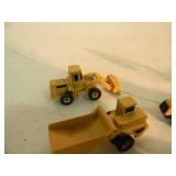ORIGINAL! - 6 ERTL DIE-CAST CONSTRUCTION MICRO MACHINES - GREAT SET! - NICE! - SEE PICTURES!