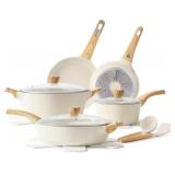 SENSARTE 17 Piece Pots and Pans Set