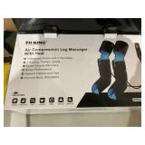 FIT KING Leg Massager with Heat for Circulation Upgraded Full Leg and Foot