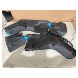 FIT KING Leg Massager with Heat for Circulation Upgraded Full Leg and Foot