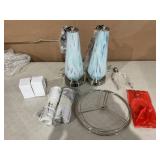 Partphoner Modern Table Lamp Set of 2 Touch Control, 27"
