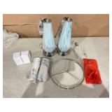 Partphoner Modern Table Lamp Set of 2 Touch Control, 27"