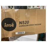 INSE Lightweight Cordless Stick Vacuum Cleaner 25kPa with 45min Runtime for Carpet Floor Pet Hair N520