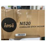INSE Lightweight Cordless Stick Vacuum Cleaner 25kPa with 45min Runtime for Carpet Floor Pet Hair N520