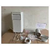 LifePlus Portable Air Conditioner 6000BTU (10000BTU Ashrae) Indoor Room AC Unit Dehumidifier Window Kit