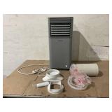 Costway 5,300 BTU Portable Air Conditioner Cools 220 Sq. Ft. with Dehumidifier and Remote