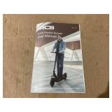 RCB Electric Scooter R10X Adults, 500W Motor &18 MPH, W. Capacity 330lbs, Double Shock Absorption