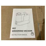 Bossdan Pet Grooming Kit & Vacuum, 11KPa Pet Groomer Vacuum Suction, 5 in 1 Dog Vacuum, 2L Dustbin for Dogs, Cats