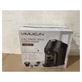Vimukun 3-in-1 Coffee Maker for Nespresso, K-Cup Pod and Ground Coffee, Coffee and Espresso Machine Combo