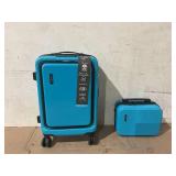 2PCS Travel Arim Carry On Luggage 22x14x9 Airline Approved, Carry On Suitcase with Wheels