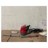 Boss Cleaning Equipment B200752 Scrubber, Gloss Boss 470rpm Wire Cord Red