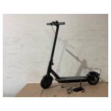 YouFs Electric Scooter - 8.5" Solid Tires, 350W Motor, Up to 19 MPH and 21 Miles Long-Range Portable Foldable