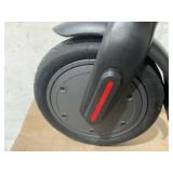 YouFs Electric Scooter - 8.5" Solid Tires, 350W Motor, Up to 19 MPH and 21 Miles Long-Range Portable Foldable