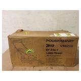 PowerSmart Gas Lawn Mower 21", 144 cc OHV Engine 3-in-1 Push Mower with Bagging