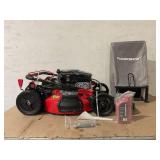 PowerSmart Gas Lawn Mower 21", 144 cc OHV Engine 3-in-1 Push Mower with Bagging