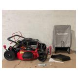 PowerSmart Gas Lawn Mower 21", 144 cc OHV Engine 3-in-1 Push Mower with Bagging