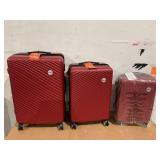 3PCS Sunbee Luggage Sets ABS Hardshell Hardside TSA Lock Lightweight Durable Spinner Wheels