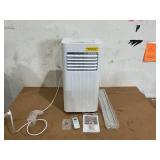 Cowsar 8,000 BTU (5,000 BTU DOE) 115-Volt Quiet 55 dB Portable Air Conditioner w/Dehumidifier and Remote to 270 sq. ft.