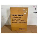 3PCS Tricomp Hardshell Suitcase Set: Lightweight Spinner Luggage - TSA-Approved Carry-Ons