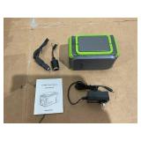 iFanze 200W Portable Power Station, 148Wh 40000mAh Solar Generator Power Supply with 110V AC Outlets & LED Light